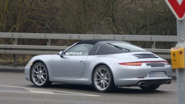 Looks of 911 Targa from Porsche Leaked