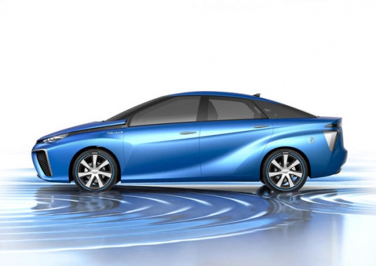 Energy from Fuel-Cell Toyota to be Used for Domestic Needs