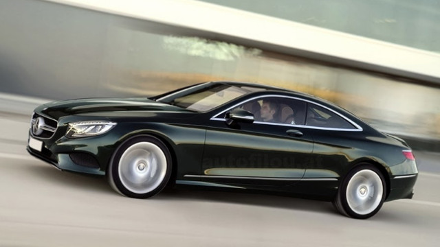 First Leaked Look of Mercedes S-Class Coupe