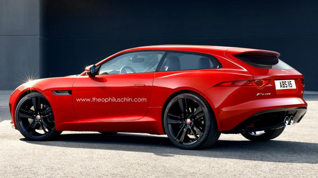 Shooting Brake Disguise by F-Type Jaguar