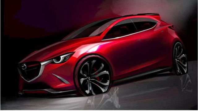 Spy Debut of Hazumi Concept from Mazda Before the Official Release