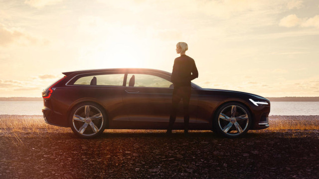 Web Appearance of Concept Estate Spoils Geneva Presentation for Volvo