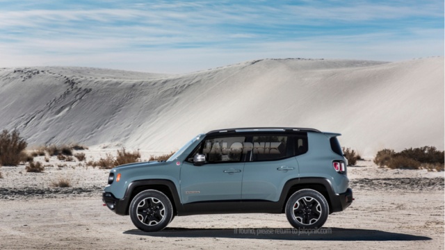 Details of 2015 Renegade from Jeep Available before Geneva Premiere