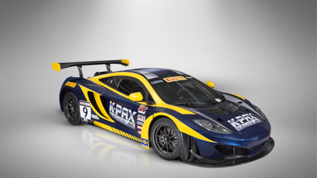 Race Livery Adornment of K-Pax 12C GT3 from McLaren