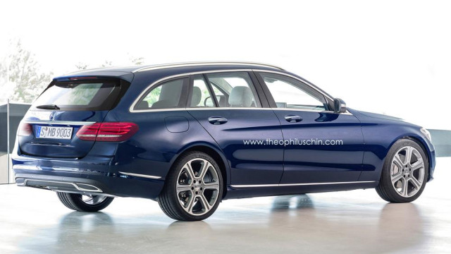 The Look of C-Class Estate from Mercedes-Benz without Camouflage