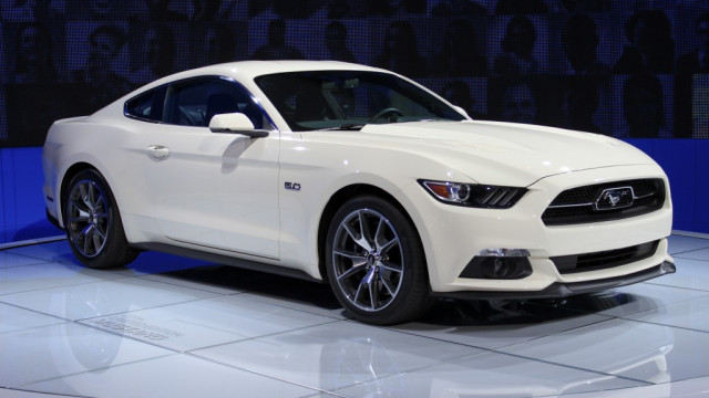 Limited Edition of Ford Mustang 2015 in honor of its 50th Anniversary.