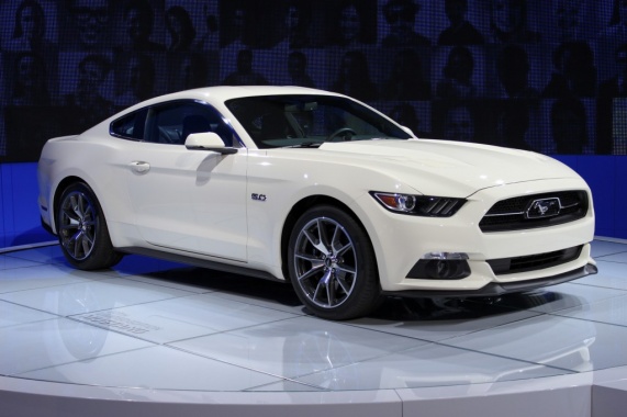 Limited Edition of Ford Mustang 2015 in honor of its 50th Anniversary.