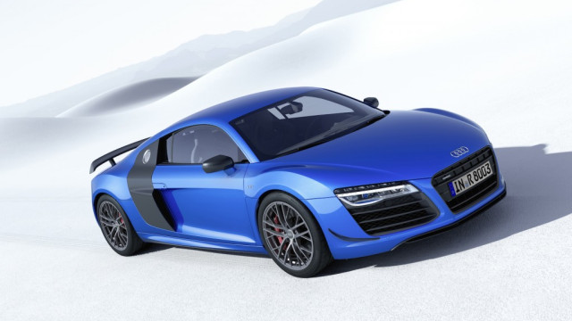 Laser Lighting of R8 LMX from Audi