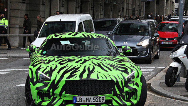 500-HP Line Crossed by Mercedes AMG GT