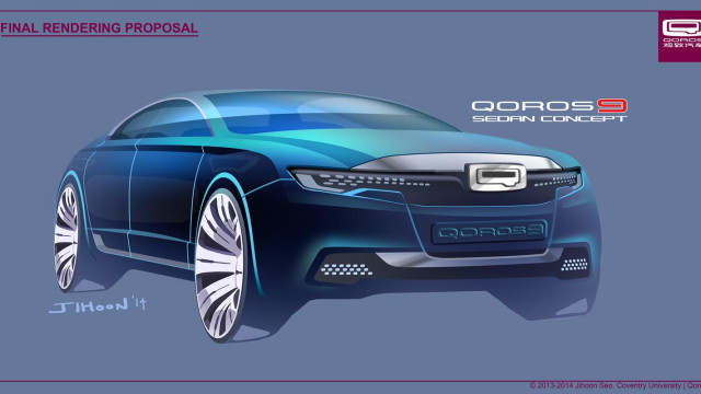 Flagship Idea of 9 Sedan from Qoros