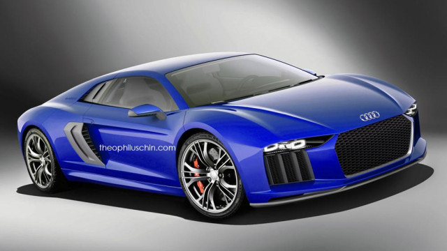 Rendering of Audi R8 Originated from the Nanuk concept