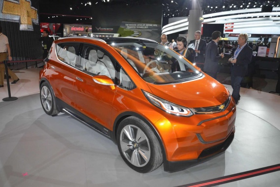 Chevrolet Bolt EV Concept Presented at NAIAS with 200+ mile Range