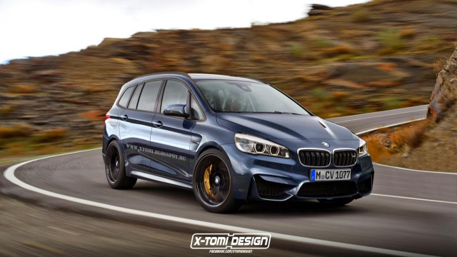 Envisioning of BMW M2 Gran Tourer as the MPV