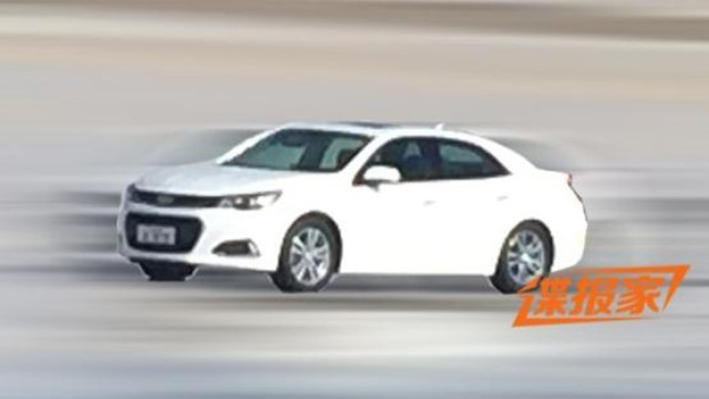 2016 Malibu from Chevrolet Spotted without Camouflage in China