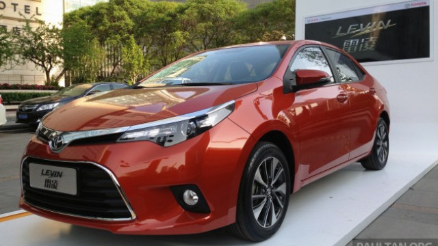 Hybrid of Toyota Corolla Disclosed in China