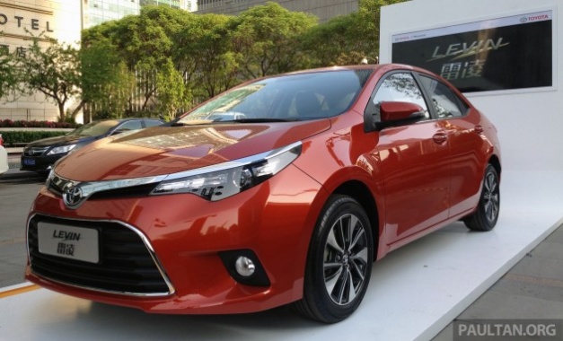 Hybrid of Toyota Corolla Disclosed in China