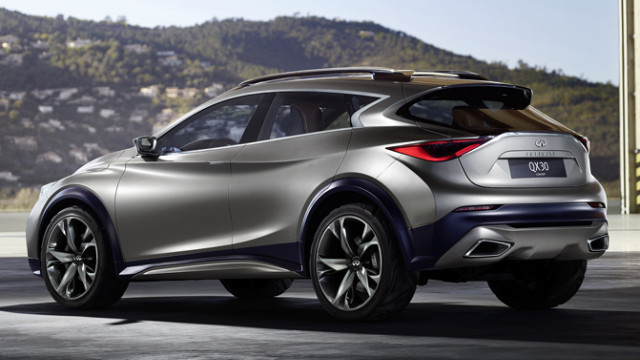 Unveiling of Infiniti QX30 Concept