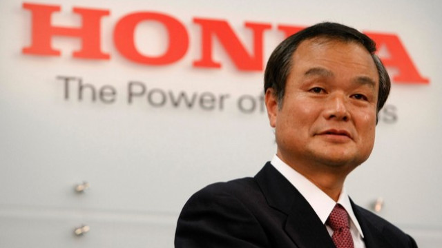 CEO of Honda Steps Down