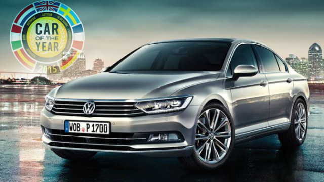 Passat from Volkswagen recognized as 2015 European Vehicle of the Year