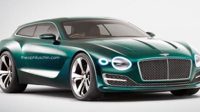 The EXP 10 Speed 6 concept from Bentley turned into a Shooting Brake