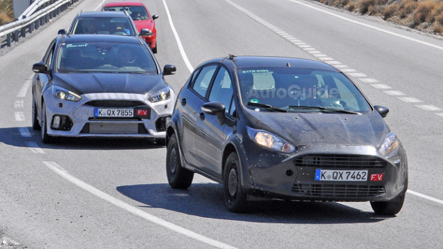 Ford Fiesta RS Mule of 2017 was snapped while its Testing