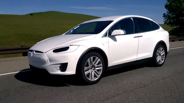 2016 Model X from Tesla was caught on Public Roads