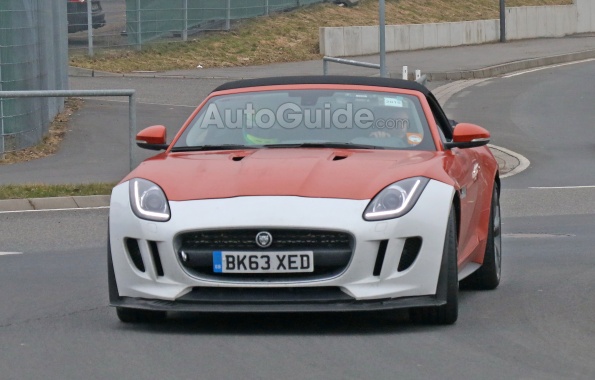 Get Acquainted with Jaguar F-Type SVR during its Testing