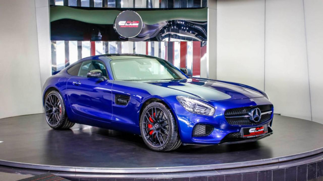 Dubai Dealership presents Mercedes-AMG GT S in Blue Colour