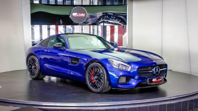 Dubai Dealership presents Mercedes-AMG GT S in Blue Colour