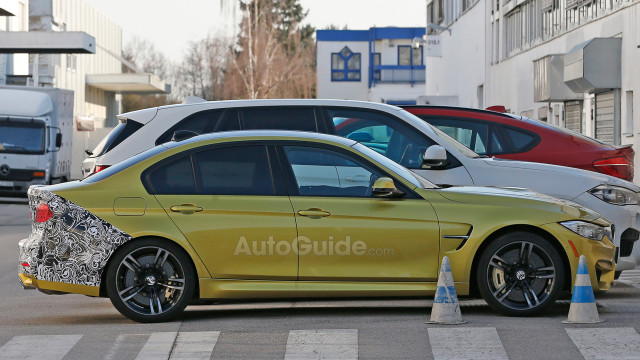 BMW M3 Facelift spotted while Testing