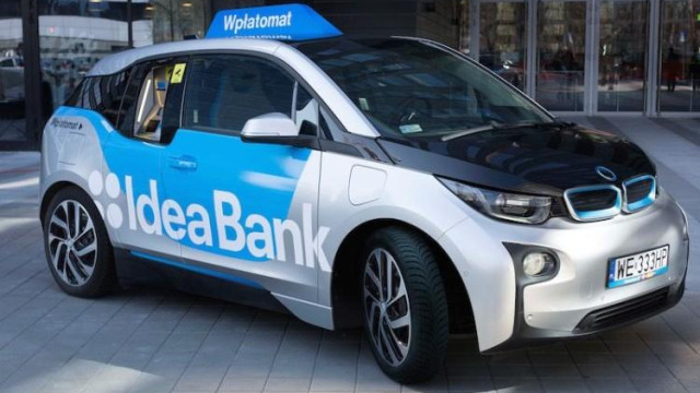 Idea Bank reorganized BMW i3 into mobile ATM in Poland