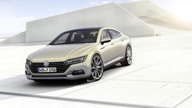 A Speculative Rendering of the Next-Gen Volkswagen CC