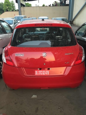 A Customer Car is used as a Taxi by Maruti Suzuki Dealership in India!