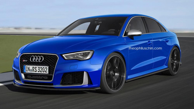 Audi RS3 Sedan has been rendered, but will it actually happen?