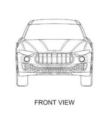 Prior Review of the Levante from Maserati in Design Patents