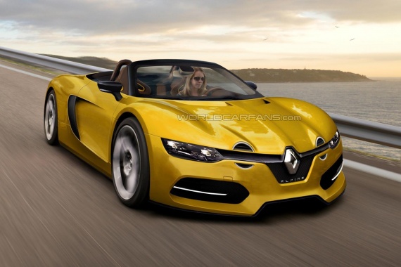 Great Potential of Renault Alpine Spider Envisioning