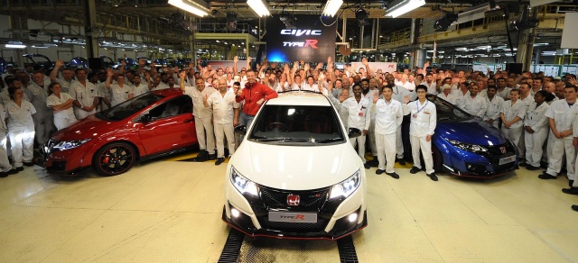 Honda Civic Type R's production