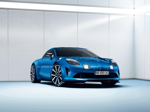 Production Renault Alpine will ride with 1.8 Turbo that has 300 HP