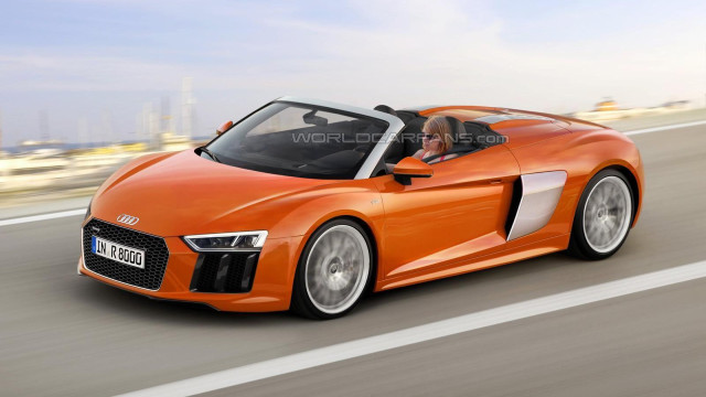 See the Rendering of 2017 Audi R8 Spyder