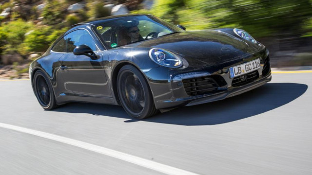 Facelift of 2015 Porsche 911