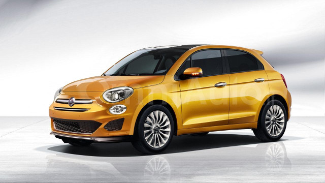 Rendering of 500 Five-Door Hatchback from Fiat