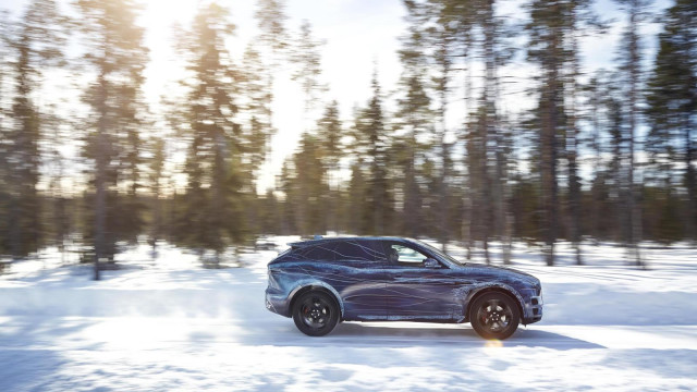 Jaguar F-Pace testing in severe conditions