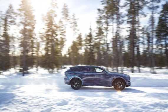 Jaguar F-Pace testing in severe conditions