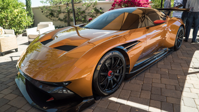 Meet Aston Martin Vulcan in Volcanic Orange Guise