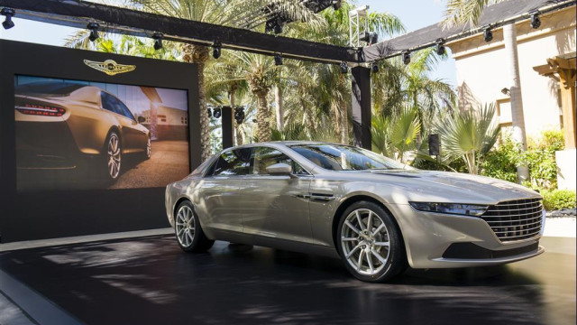 696,000 pound for the New Lagonda from Aston Martin in Great Britain