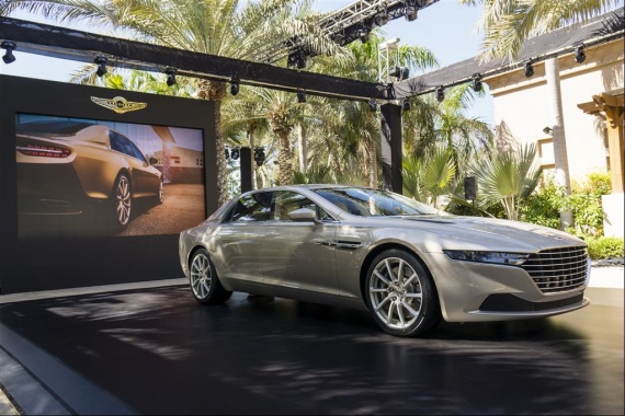 696,000 pound for the New Lagonda from Aston Martin in Great Britain