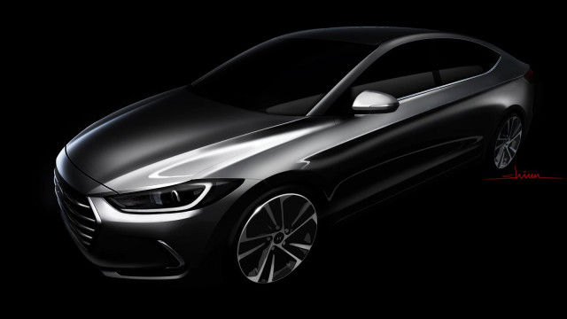 Hyundai shows the First Teaser of the New Elantra