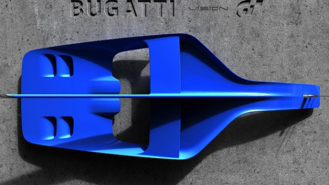 Vision Gran Turismo Concept was teased by Bugatti