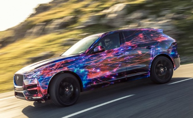The F-Pace from Jaguar will be presented in Frankfurt Next Month