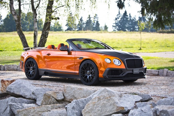 Carbon Fibber Bentley GTC from Mansory produces 1,001 HP